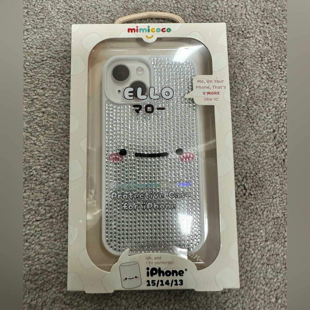 Mimicoco Silver Glitter iPhone Case 15/14/13